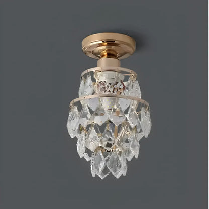Ezzelin Crystal Lust, 1*E27, Metal, Golden