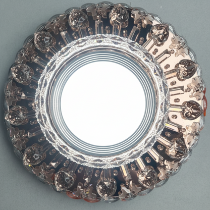 ORBITA LED Spot, 5W, Στρογγυλό, Κρύο / Ζεστό φως, Αντίκα Μπρούντζο, Ρητίνη και Γυαλί LED Spot Προεπιλεγμένος τίτλος Alessandro Design