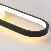 Πολυέλαιος LED με Ρυθμιζόμενο Προβολέα FISSO Camilla 49W, φως 3000/4000/6000k, Μαύρο