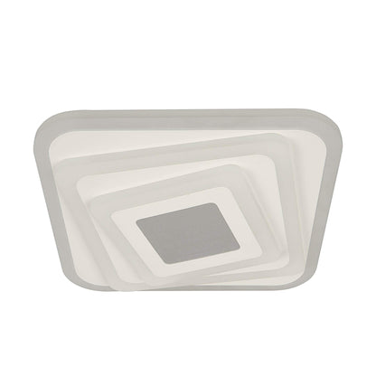 Πολυέλαιος LED NEXA 3D 45W, Τετράγωνο, Κρύο/Ζεστό/Ουδέτερο φως, Λευκό