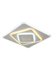 Πολυέλαιος LED NEXA 3D 45W, Τετράγωνο, Κρύο/Ζεστό/Ουδέτερο φως, Λευκό