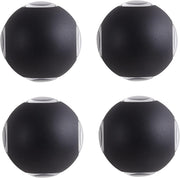 Φωτιστικό τοίχου LED AX240, Outdoor, 4 Sources, 4W, Black, 3000K