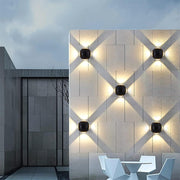 Φωτιστικό τοίχου LED AX240, Outdoor, 4 Sources, 4W, Black, 3000K