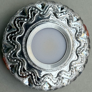 ORBITA LED Spot, 5W, Round, Cold Light + RGB, White, Resin and Glass LED Spot Προεπιλεγμένος τίτλος Alessandro Design