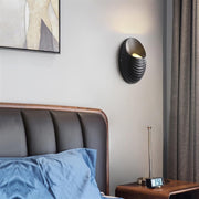 Raisa Εξωτερικό Φωτιστικό Τοίχου, 18W, 3000K, Μαύρο