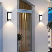 Φωτιστικό τοίχου LED εξωτερικού χώρου AX150BK 7W Μαύρο