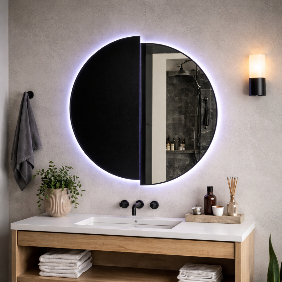 Mirror LED Touch Mariah Σύστημα διάθεσης 60x60cm