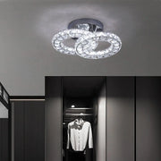 LED LED Crystal LED με τηλεχειριστήριο Zabina 32W Chrome