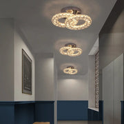 LED LED Crystal LED με τηλεχειριστήριο Zabina 32W Chrome
