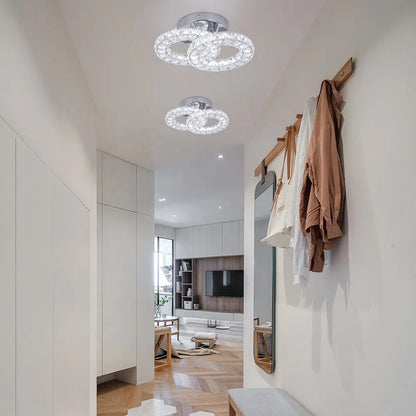 LED LED Crystal LED με τηλεχειριστήριο Zabina 32W Chrome