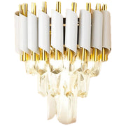 Φωτιστικό πολυελαίου VERSAILLES Piccolo Crystal, 2xE14, Λευκό