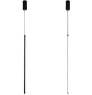 Μενταγιόν Pluto, 17W, Δροσερό/Ζεστό/Ουδέτερο φως, Μαύρο