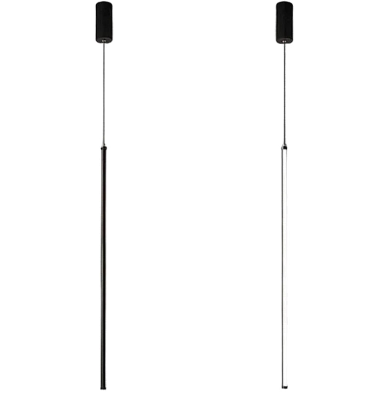 Μενταγιόν Pluto, 17W, Δροσερό/Ζεστό/Ουδέτερο φως, Μαύρο