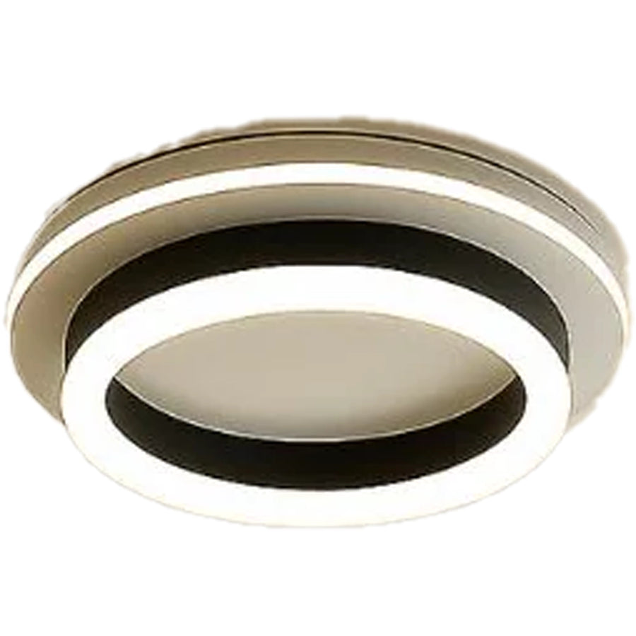 MODERN LED Πολυέλαιος 25W, Διάμετρος 20cm, Στρογγυλός, Κρύο/Ζεστό/Ουδέτερο φως, Μαύρο