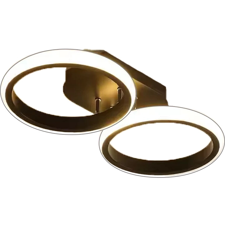 Celio LED Πολυέλαιος, 16W, 2 κύκλοι, Κρύο/Ζεστό/Ουδέτερο φως, Μαύρο