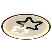 Πολυέλαιος LED με τηλεχειριστήριο EMELIANA 57W, Αστέρι, Κρύο/Ζεστό/Ουδέτερο φως, Ρυθμιζόμενο, Μαύρο