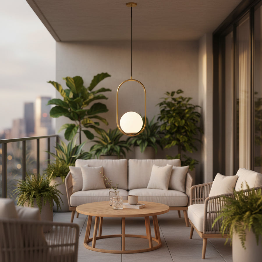 Loft Loft Gallery Modern, 1x E27, Golden White, Metal, Ρυθμιζόμενο ύψος
