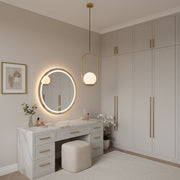 Loft Loft Gallery Modern, 1x E27, Golden White, Metal, Ρυθμιζόμενο ύψος
