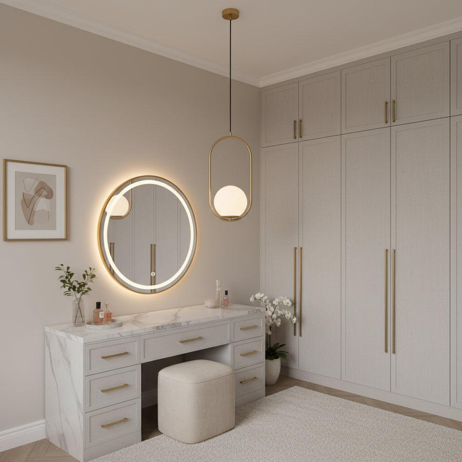 Loft Loft Gallery Modern, 1x E27, Golden White, Metal, Ρυθμιζόμενο ύψος