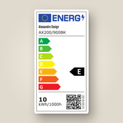 AX200-900BK — AX200-900BK - CERTIFICAT ENERGETIC