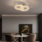 LED LED Crystal LED με τηλεχειριστήριο Zabina 32W Chrome
