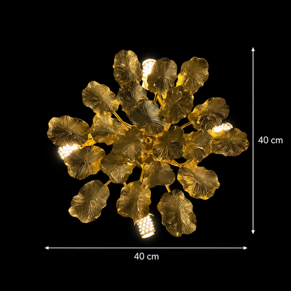 Πολυέλαιος Margherita 40cm 3XG9 Gold