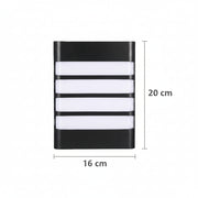 Raisa Outdoor Wall Light, 18W, 3000K, Black Outdoor Wall Light Προεπιλεγμένος τίτλος Alessandro Design