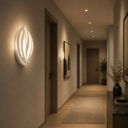 Εφαρμόστε LED Orchid 11W Petala Light Cold/Warm/Neutra Acril Metal White