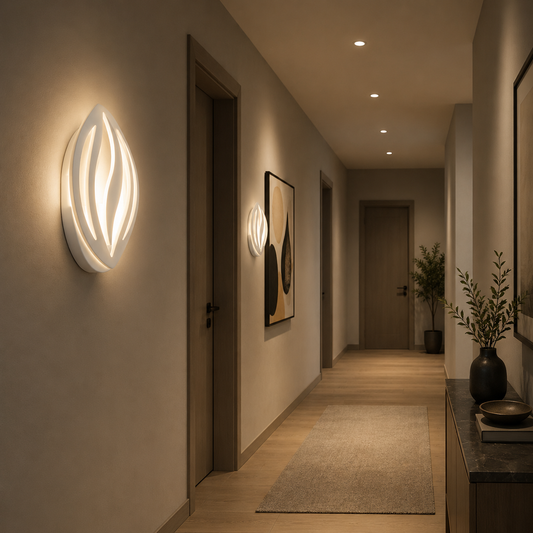 Εφαρμόστε LED Orchid 11W Petala Light Cold/Warm/Neutra Acril Metal White