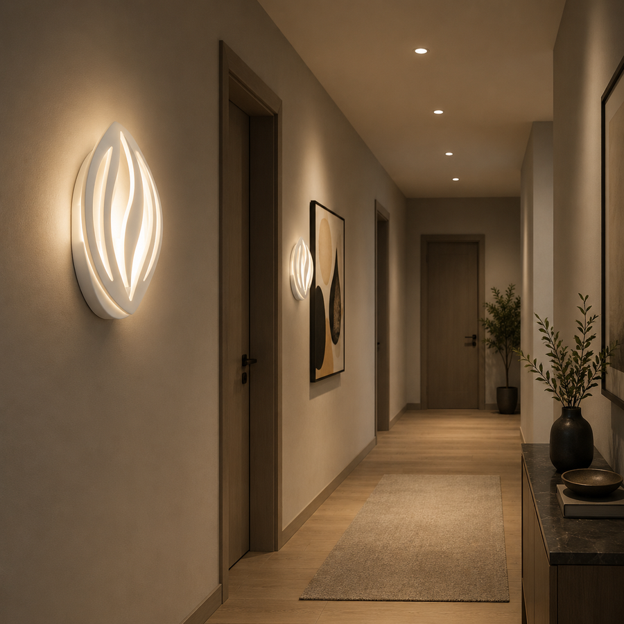 Εφαρμόστε LED Orchid 11W Petala Light Cold/Warm/Neutra Acril Metal White