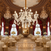 Crystal Chandelier 8xE14, D78cm, Ασημί, Ρυθμιζόμενο Ύψος, Metal and Crystal Crystal Chandeliers Προεπιλεγμένος τίτλος Alessandro Design
