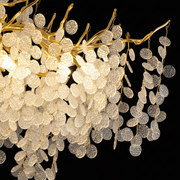 Crystal Chandelier WALTZ Serenade, 6xG9, Gold, 40cm, Ρυθμιζόμενο ύψος Crystal Chandeliers Προεπιλεγμένος τίτλος Alessandro Design