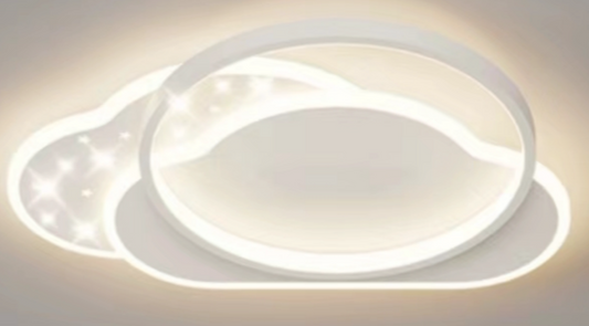 LED Lust με τηλεχειριστήριο Novia Puer, 125W, κρύο/ζεστό/ουδέτερο φως, ασταθές, λευκό
