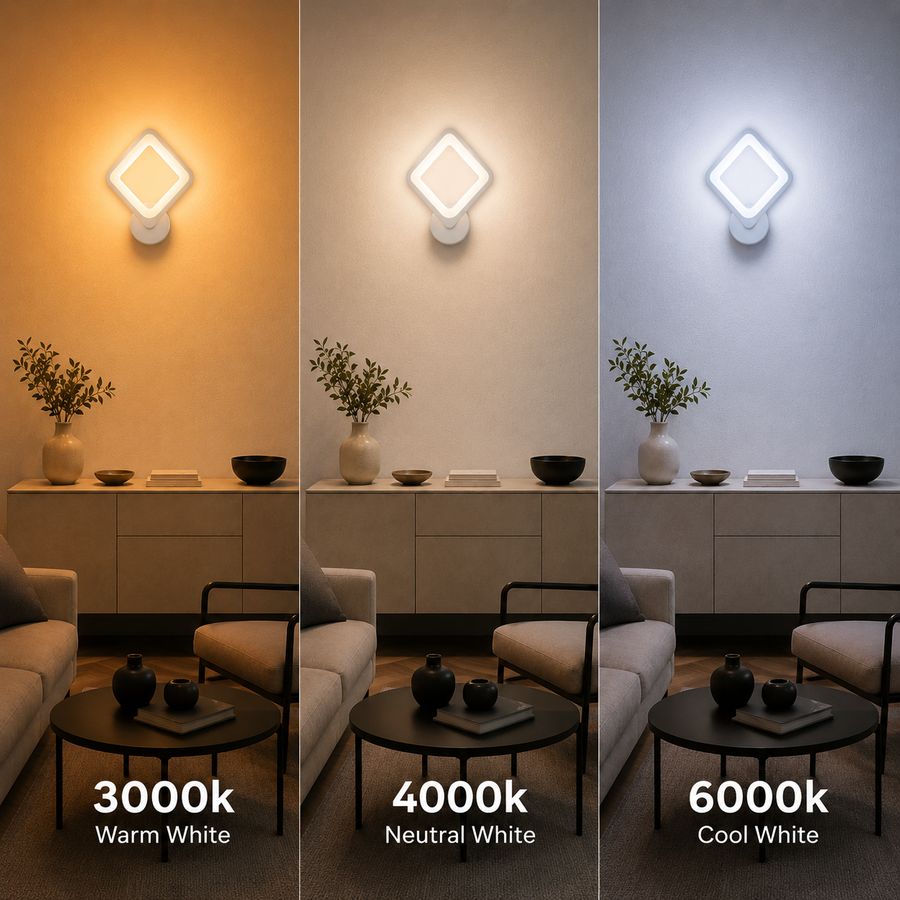 Εφαρμόστε Akila LED, 12W, λευκό, κρύο/ζεστό/ουδέτερο φως