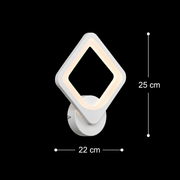 Εφαρμόστε Akila LED, 12W, λευκό, κρύο/ζεστό/ουδέτερο φως