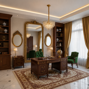 Crystal Chandelier MONARCH Elegance 3xE14, Διάμετρος 50cm, Ύψος 35cm, Γυαλιστερό Χρυσό, Ρυθμιζόμενο Ύψος, Κομψή σχεδίαση
