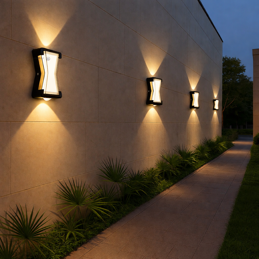 Fantasis Εφαρμογή εξωτερικού και εσωτερικού LED, 2 πηγές x 1W, IP65, μεταλλικό, μαύρο, 3000K