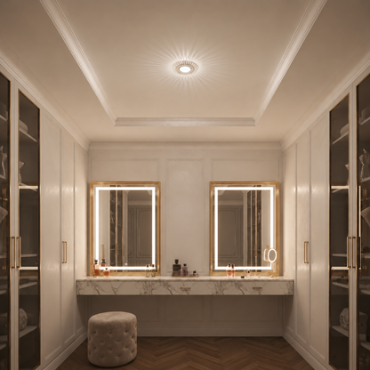 ORBITA LED Spot, 5W, Στρογγυλό, Κρύο / Ζεστό φως, Αντίκα Μπρούντζο, Ρητίνη και Γυαλί LED Spot Προεπιλεγμένος τίτλος Alessandro Design