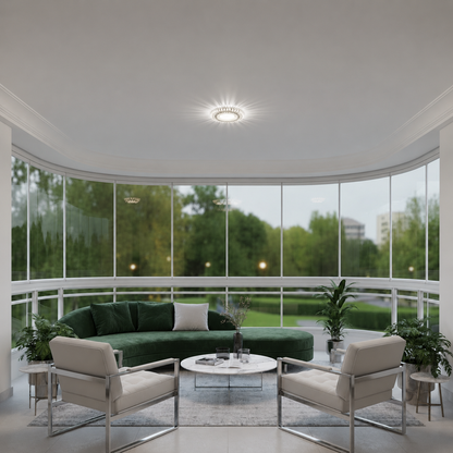ORBITA LED Spot, 5W, Στρογγυλό, Κρύο / Ζεστό φως, Αντίκα Μπρούντζο, Ρητίνη και Γυαλί LED Spot Προεπιλεγμένος τίτλος Alessandro Design