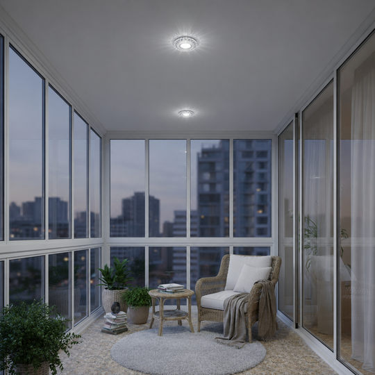 ORBITA LED Spot, 5W, Στρογγυλό, Κρύο / Ζεστό φως, Αντίκα Μπρούντζο, Ρητίνη και Γυαλί LED Spot Προεπιλεγμένος τίτλος Alessandro Design