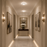 ORBITA LED Spot, 5W, Round, Cold Light + RGB, White, Resin and Glass LED Spot Προεπιλεγμένος τίτλος Alessandro Design