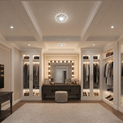 ORBITA LED Spot, 5W, Round, Cold Light + RGB, White, Resin and Glass LED Spot Προεπιλεγμένος τίτλος Alessandro Design