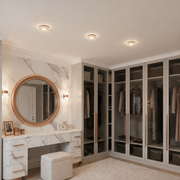 ORBITA LED Spot, 5W, Στρογγυλό, Κρύο/Ζεστό φως, Antique Bronze, Ρητίνη και Γυαλί LED Spot Προεπιλεγμένος τίτλος Alessandro Design