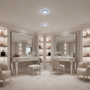 ORBITA LED Spot, 5W, Round, Cold Light + RGB, White, Resin and Glass LED Spot Προεπιλεγμένος τίτλος Alessandro Design