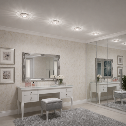 ORBITA LED Spot, 5W, Στρογγυλό, Κρύο / Ζεστό φως, Αντίκα Μπρούντζο, Ρητίνη και Γυαλί LED Spot Προεπιλεγμένος τίτλος Alessandro Design