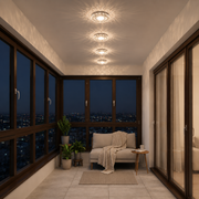 ORBITA LED Spot, 5W, Στρογγυλό, Κρύο / Ζεστό φως, Αντίκα Μπρούντζο, Ρητίνη και Γυαλί LED Spot Προεπιλεγμένος τίτλος Alessandro Design