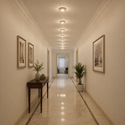 ORBITA LED Spot, 5W, Στρογγυλό, Κρύο / Ζεστό φως, Αντίκα Μπρούντζο, Ρητίνη και Γυαλί LED Spot Προεπιλεγμένος τίτλος Alessandro Design