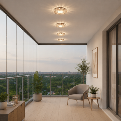 ORBITA LED Spot, 5W, Στρογγυλό, Κρύο / Ζεστό φως, Αντίκα Μπρούντζο, Ρητίνη και Γυαλί LED Spot Προεπιλεγμένος τίτλος Alessandro Design