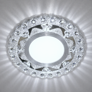 ORBITA LED Spot, 5W, Round, Cold Light + RGB, White, Resin and Glass LED Spot Προεπιλεγμένος τίτλος Alessandro Design