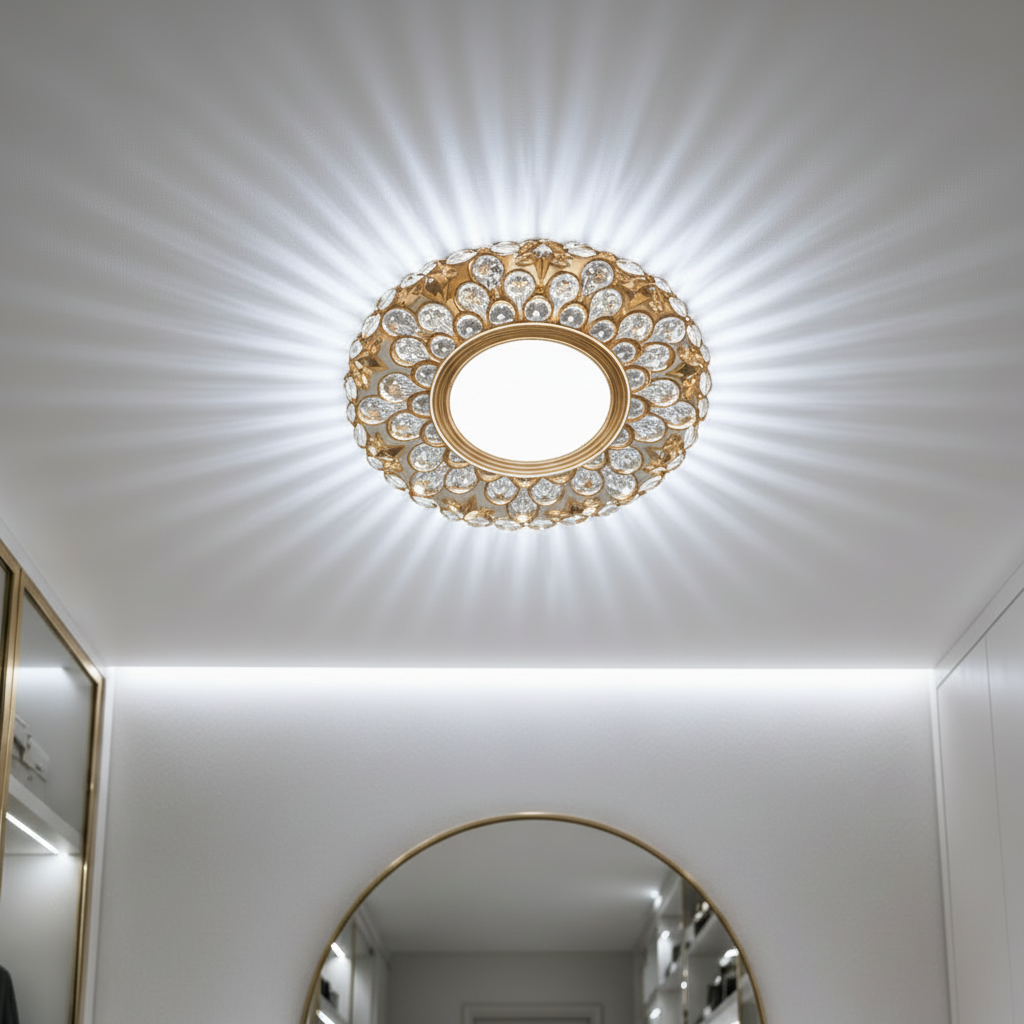 ORBITA LED Spot, 5W, Στρογγυλό, Κρύο/Ζεστό φως, Antique Bronze, Ρητίνη και Γυαλί LED Spot Προεπιλεγμένος τίτλος Alessandro Design